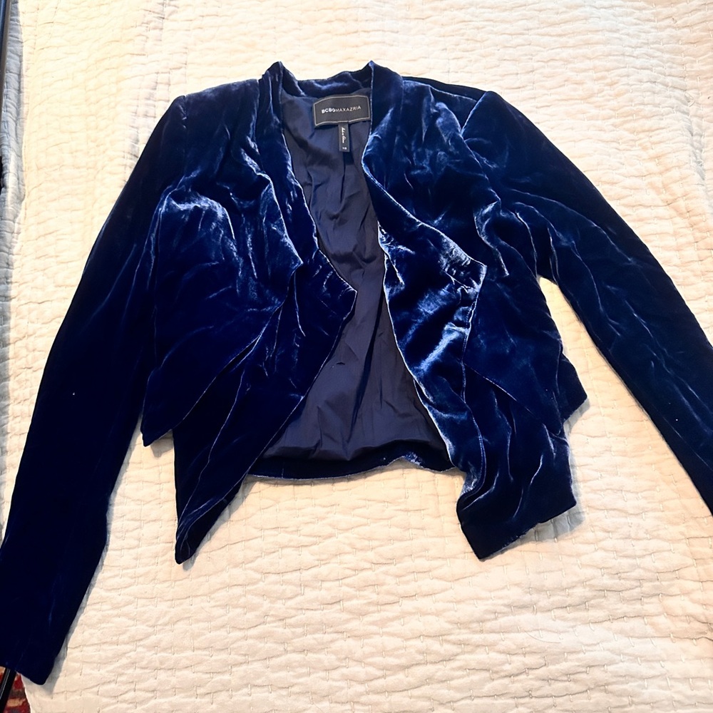 Blue Velvet BCBG Women's Jacket XS